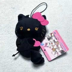 ハローキティ Myハローキティマスコット 1 ブラック タイトー限定 ブラック