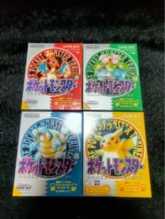 ポケットモンスター ゲームボーイ ソフト 4本セット