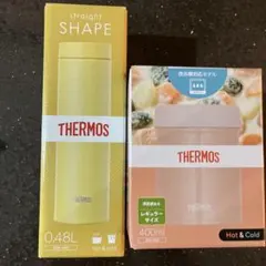 新品　サーモス スープジャー 400ml ステンレスボトル480ml