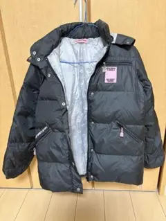 BLUE CROSS girlr ブラック ダウンコート