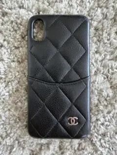 CHANEL ブラックレザー iPhoneケースのサムネイル