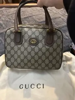 極美品　グッチ/オールドグッチ/ヴィンテージ/GGスプリーム/ハンドバッグ
