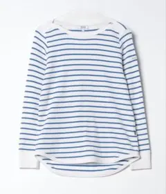 AIGLE エーグル　ボーダー 長袖Tシャツカットソー　 L