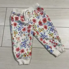 GAP baby 花柄 スウェット パンツ 12-18ヶ月