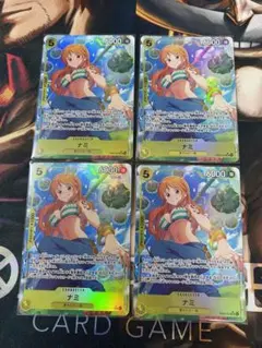 ナミ　SRパラレル　4枚セット