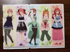 映画 五等分の花嫁 Blu-rayアニメイト購入特典 A4クリアファイル