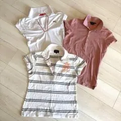 ブランド ゴルフウェア 3点セット