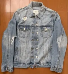FOREVER 21 デニムジャケット ダメージ加工