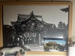 森本草介、【ゆかた姿】、希少画集・額装画、新品高級額、マット額装付