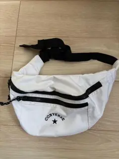 CONVERSE ホワイト ファニーパック