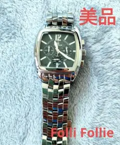 美品❤Folli Follie ❤アナログクロノグラフ 腕時計