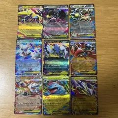 メガフシギバナ　メガルカリオ　メガガルーラEX セット 9枚