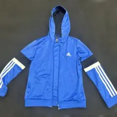 adidas フード付きパーカー 140cm