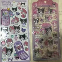 マイメロディ・クロミ　シール2シートセット