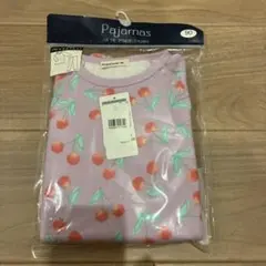 新品！さくらんぼ柄パジャマ　90㎝