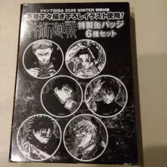 ジャンプGIGA2026winter 呪術廻戦缶バッジ6種セット 付録 - メルカリ