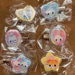 平成ファンシー　おはじきシール風まえがみクリップ