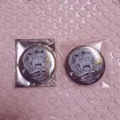 ワンピース 黄金缶バッジ コビー 2点