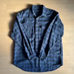 OLD UNIQLO ネルシャツ オーバーサイズ