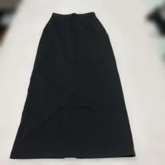 ナローブラックロングスカート❣️