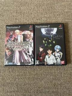 ファンタシースター ユニバース イルミナスの野望& エヴァンゲリオン:序 PS2