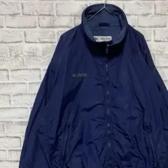 mria 様専用コロンビアマウンテンパーカー中綿ネイビーL ロゴ刺繍アウトドア6