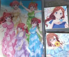 五等分の花嫁 色紙 三玖 入場特典 2枚セット おまけ付き