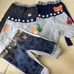 MIKIHOUSE 120cm ハーフパンツセット