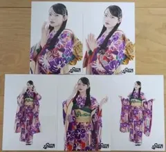 真鍋凪咲　生写真　振袖