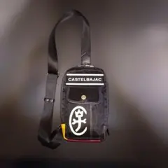 CASTELBAJAC ショルダーバッグ ブラック/レッド/イエロー