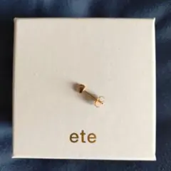ete K10 イエローゴールド ピアスのサムネイル