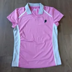 お値下げ！　prince ピンク Vネック ゲームシャツ　Mサイズ