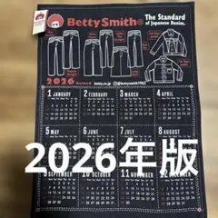 Betty Smith ベティスミス2026年カレンダー