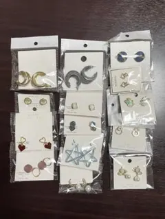 新品 14組ピアスまとめ売り シンプル シルバー925　パール　安い 激安