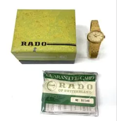 【稼働】RADO 手巻き時計 ゴールドカラーのサムネイル