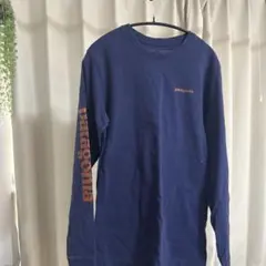 patagonia ネイビー 長袖Tシャツ S