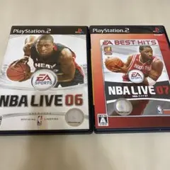 NBA LIVE 06 NBAライブ07 まとめて まとめ売り PS2