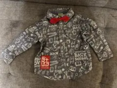 PARTYPARTY★デニムシャツ★カットソー90★蝶ネクタイ トップス