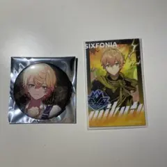 【バラ売り可】シクフォニ　みこと 缶バッジ　チェキ風カード