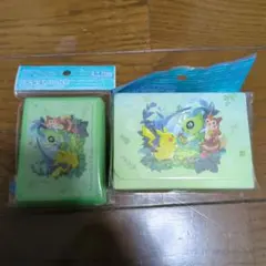 【新品未開封】もりのおくりもの スリーブ 64枚入り +デッキケース セット