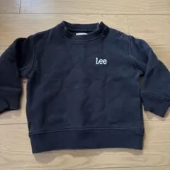 Lee ブラック トレーナー