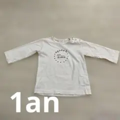 agnès b. ENFANT 長袖カットソー ひつじ オフホワイト 1anのサムネイル