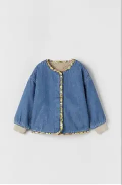 ZARA リバーシブル デニムジャケット