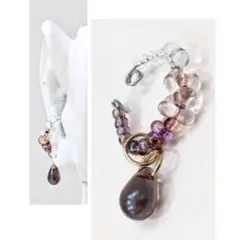 土日祝☃¥375➜¥338　溶け出る花の色水❀2way取り外し可能チャーム