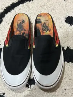 usa製 VANS Slip-On Green Cyber Print バンズ - メルカリ
