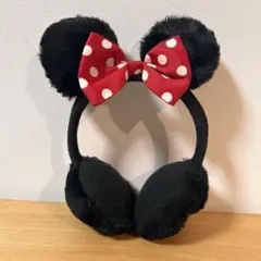 【子供用】ミニーマウス耳あて・イヤーマフ