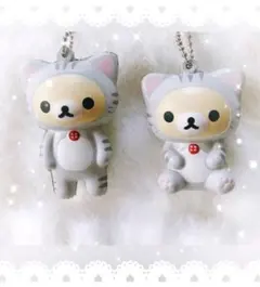 【メルカリ便】平成コリラックマ ねこ スクイーズマスコット2個セット