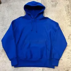 美品 CHAMPION USA チャンピオン リバースウィーブ ブルー M