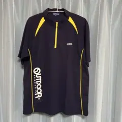OUTDOOR ハーフジップシャツ　メンズ　Lのサムネイル