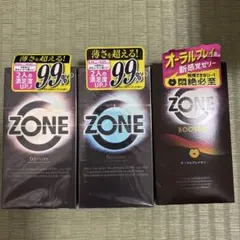 JEX ZONE コンドーム 6個入 2箱 ＆ ブースター セットのサムネイル